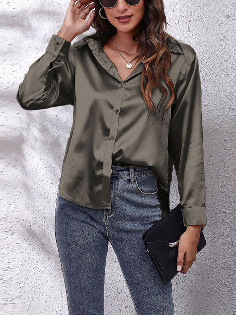 Chemise classique pour femmes | Manches Longues