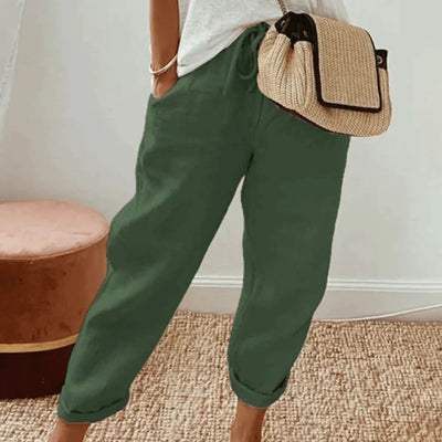 Pantalon de coupe décontractée pour femmes | Travail