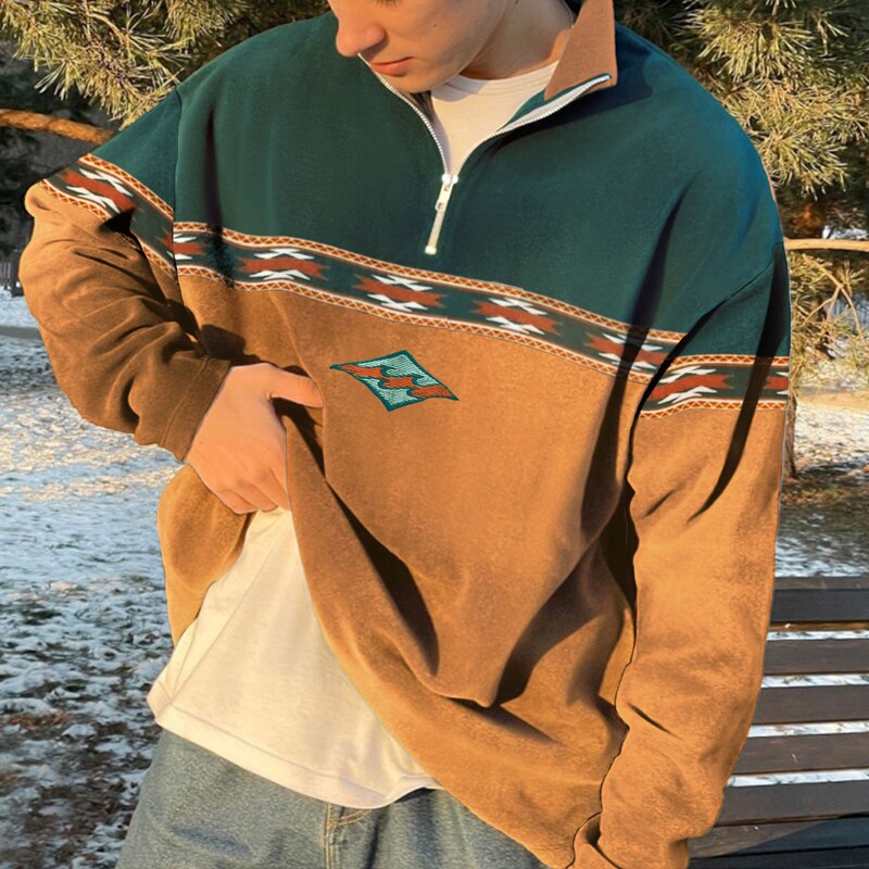 Niccolo | Pull demi-fermé pour homme | Chaud