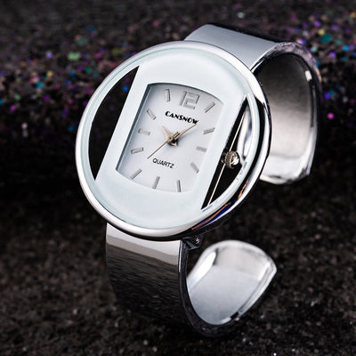 Montre classique en acier inoxydable pour femmes | Elegant