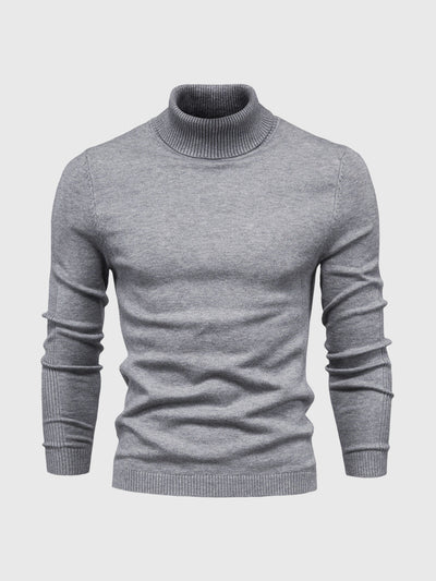 Pull à col roulé classique pour homme | Chaud