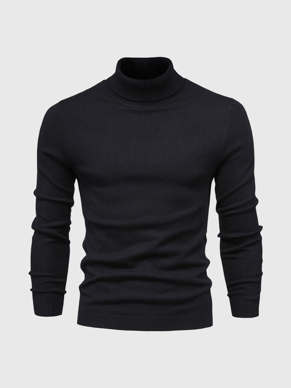 Pull à col roulé classique pour homme | Chaud