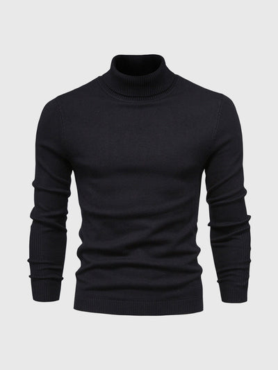 Pull à col roulé classique pour homme | Chaud