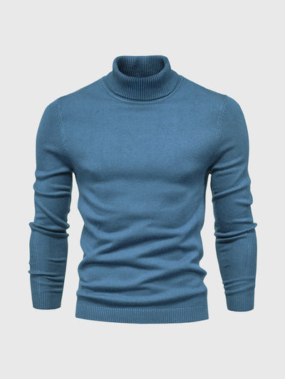 Pull à col roulé classique pour homme | Chaud