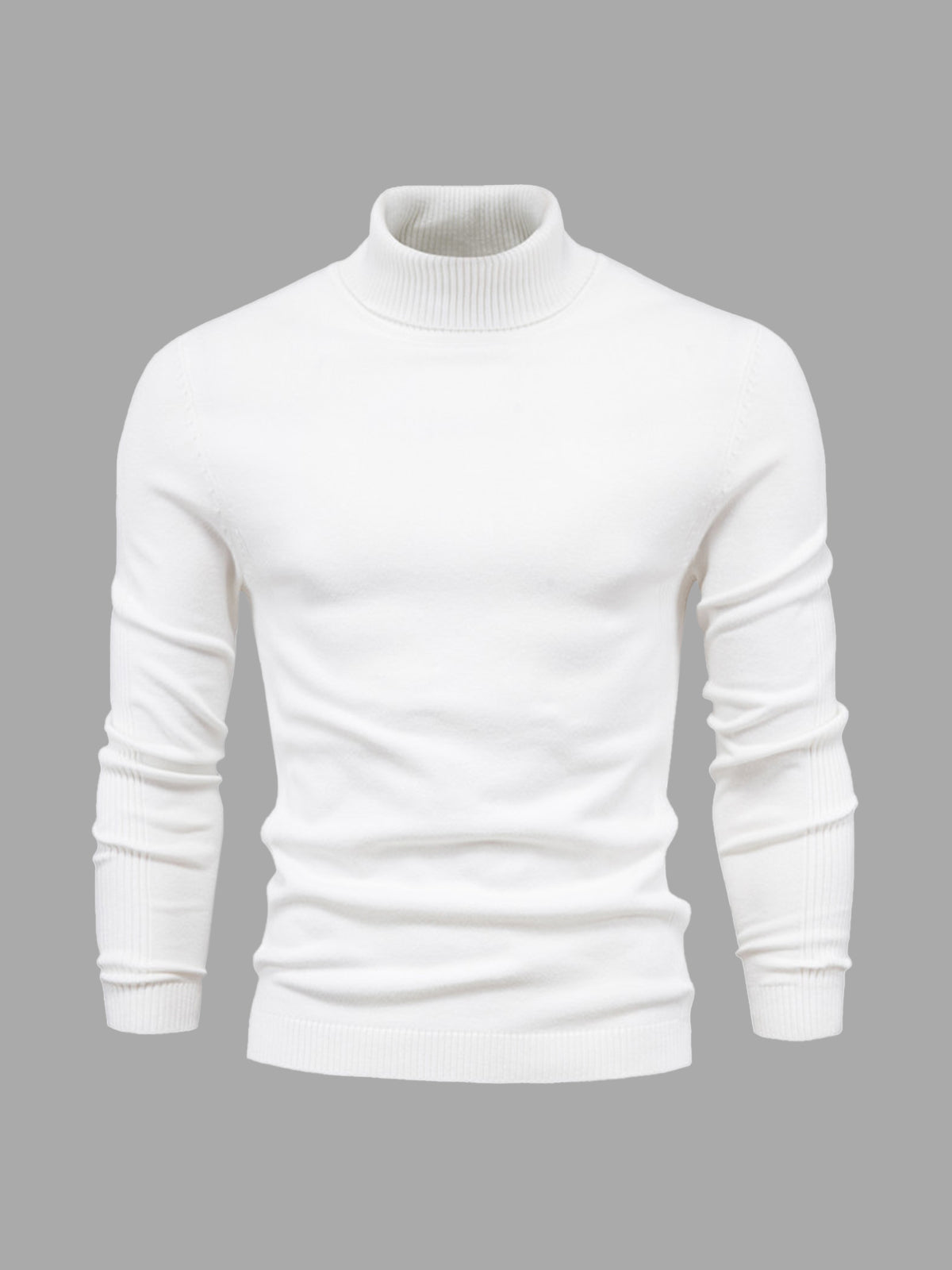 Pull à col roulé classique pour homme | Chaud