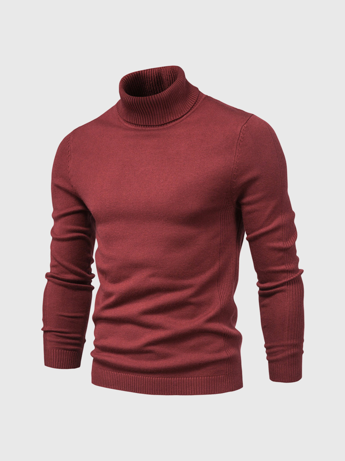 Pull à col roulé classique pour homme | Chaud