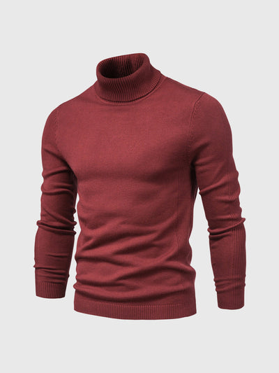 Pull à col roulé classique pour homme | Chaud