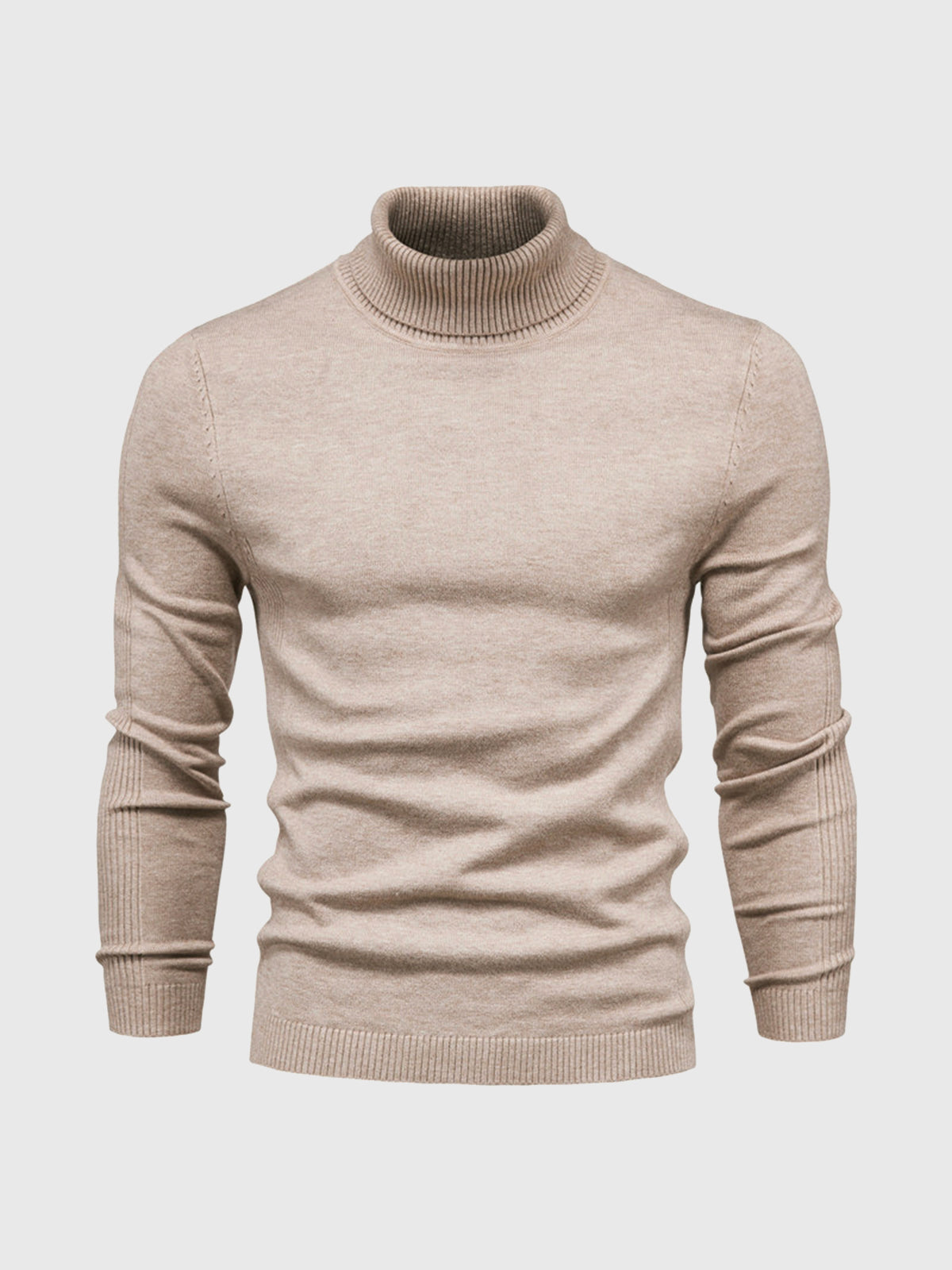 Pull à col roulé classique pour homme | Chaud