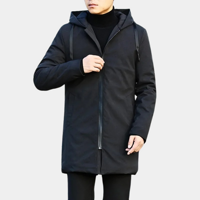 Manteau d'hiver doublé pour homme | Imperméable