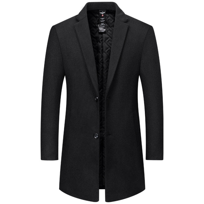 Manteau long d'hiver pour homme | Chaud
