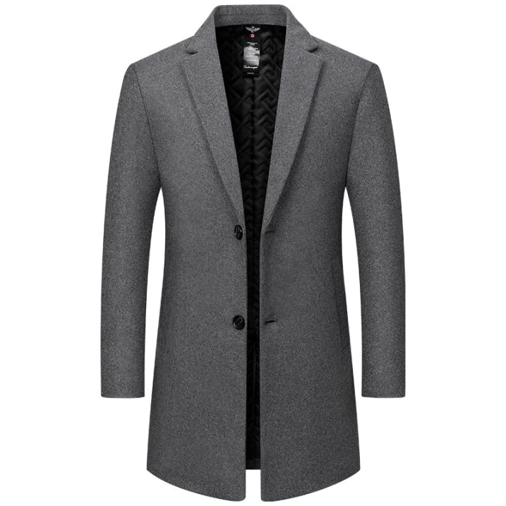 Manteau long d'hiver pour homme | Chaud