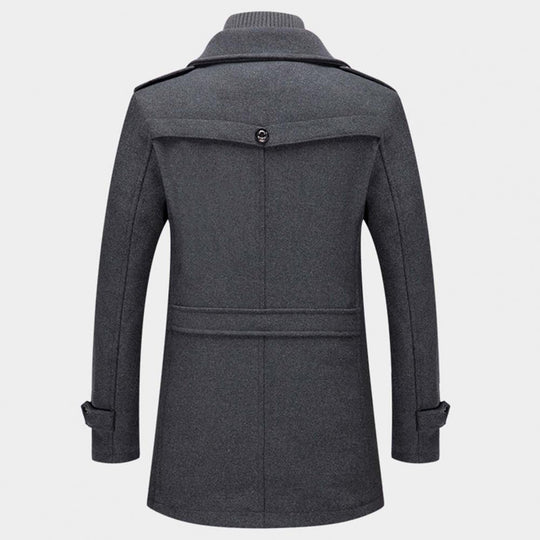 Trench-coat thermique pour homme | Coupe-vent