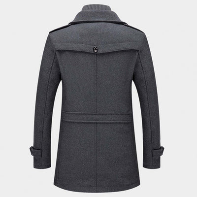 Trench-coat thermique pour homme | Coupe-vent