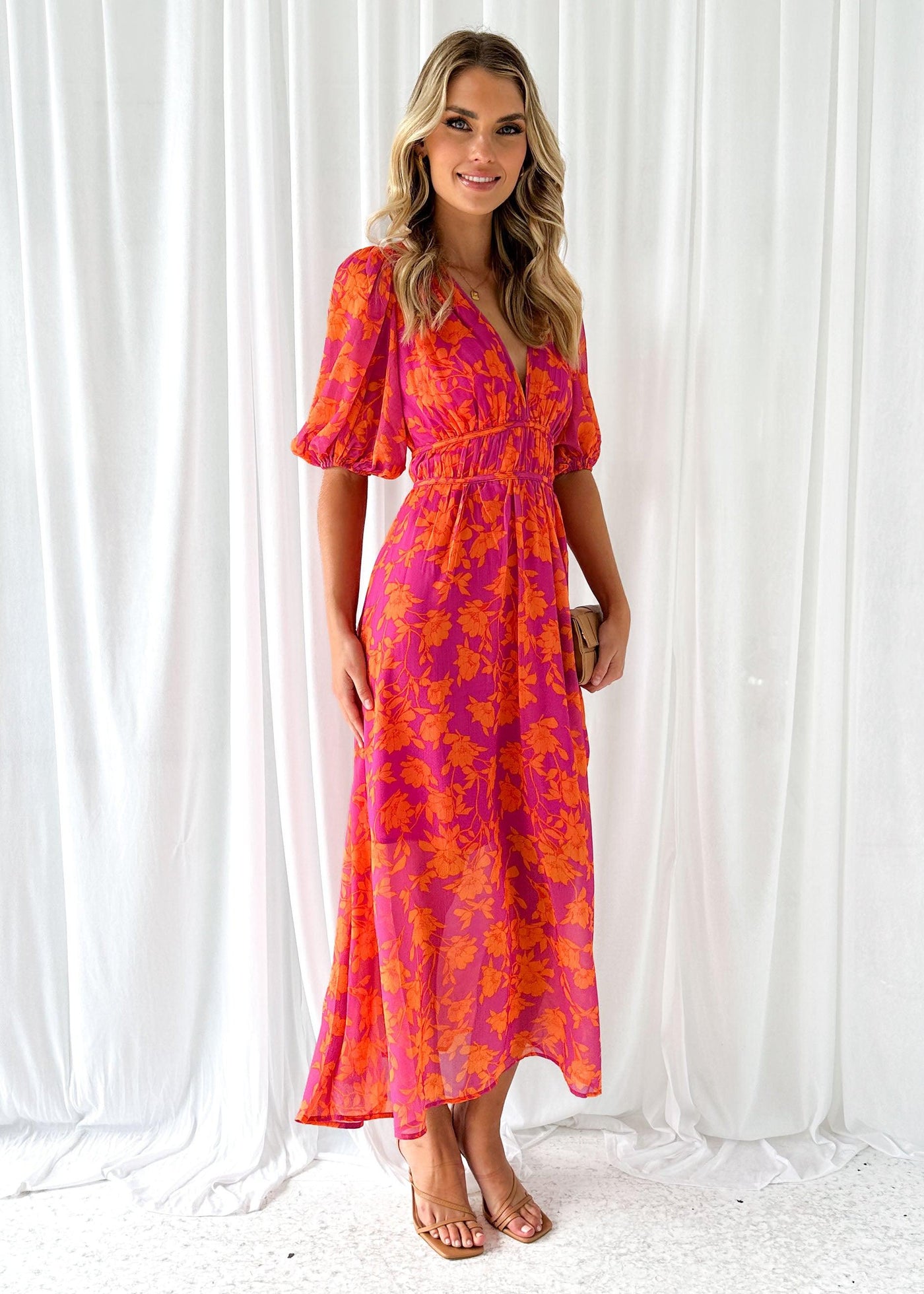 Robe fluide élégante pour femmes | Maxi