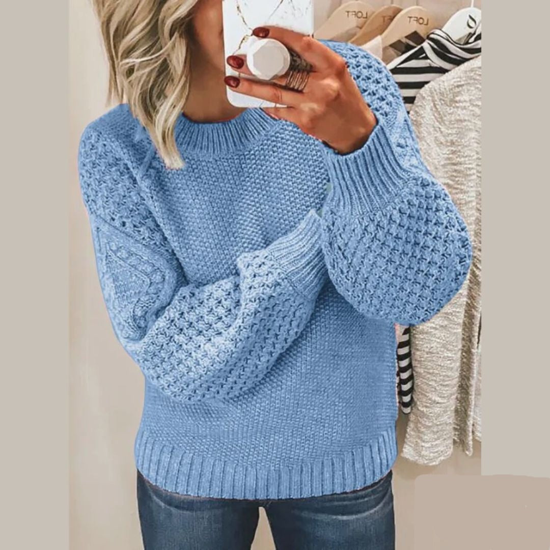 Pull tricoté doux pour femmes | Chaud