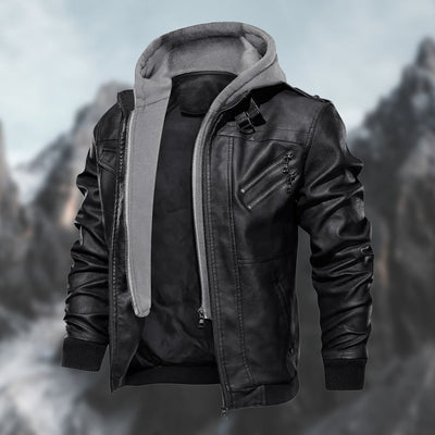 Hommes Automne Veste à capuche | Moto