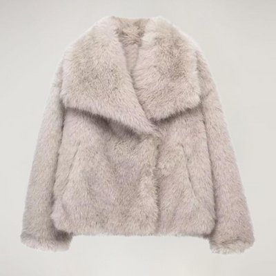 Veste en fausse fourrure pour femme | Chaude