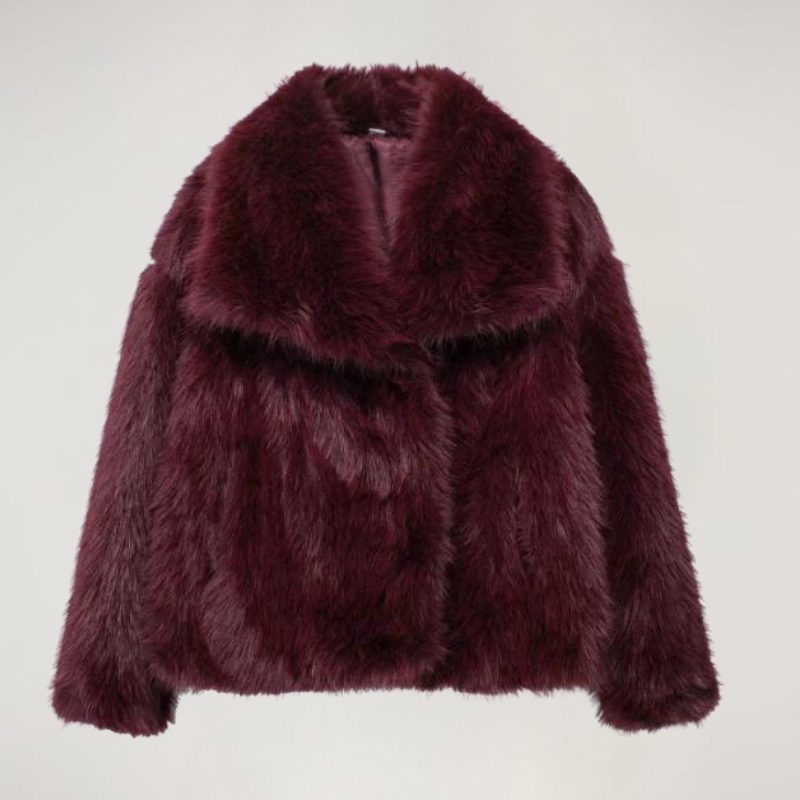 Veste en fausse fourrure pour femme | Chaude