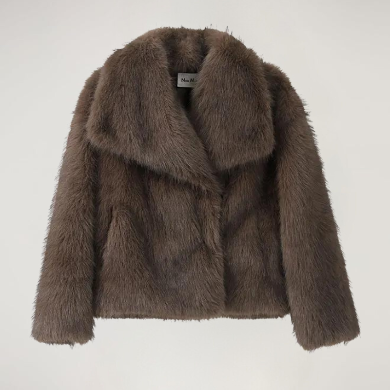 Veste en fausse fourrure pour femme | Chaude