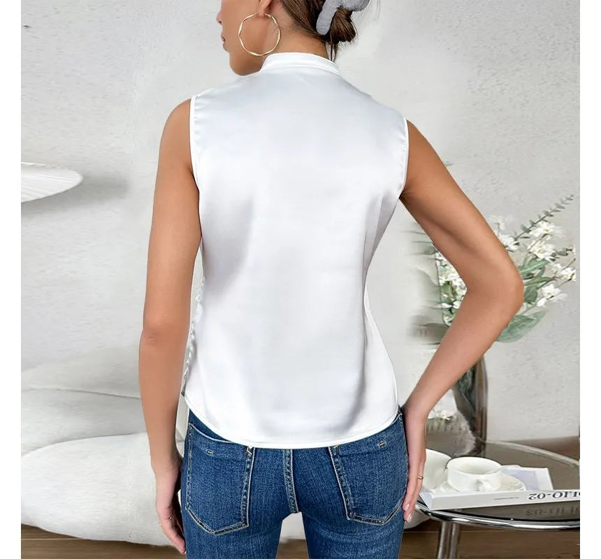 Top élégant sans manches pour femmes | Sans manches