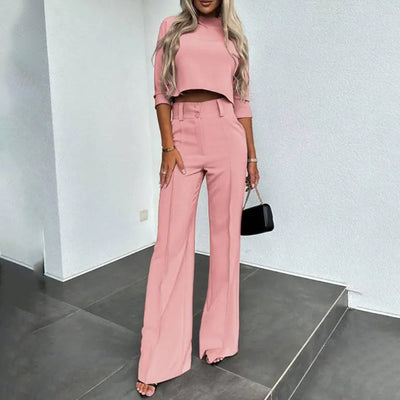 Ensemble deux pièces chic et polyvalent pour femmes