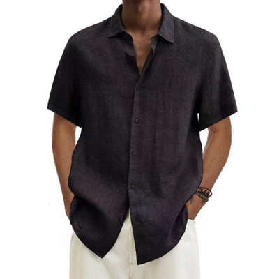 Chemise d'été décontractée pour hommes | Manches courtes