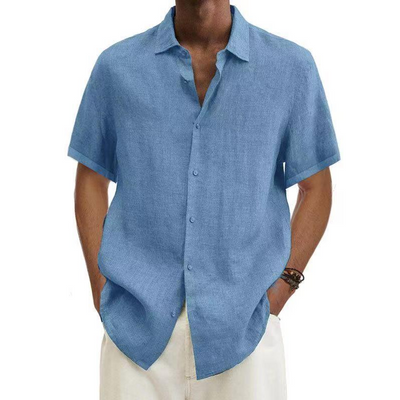 Chemise d'été décontractée pour hommes | Manches courtes