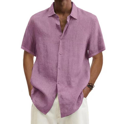 Chemise d'été décontractée pour hommes | Manches courtes