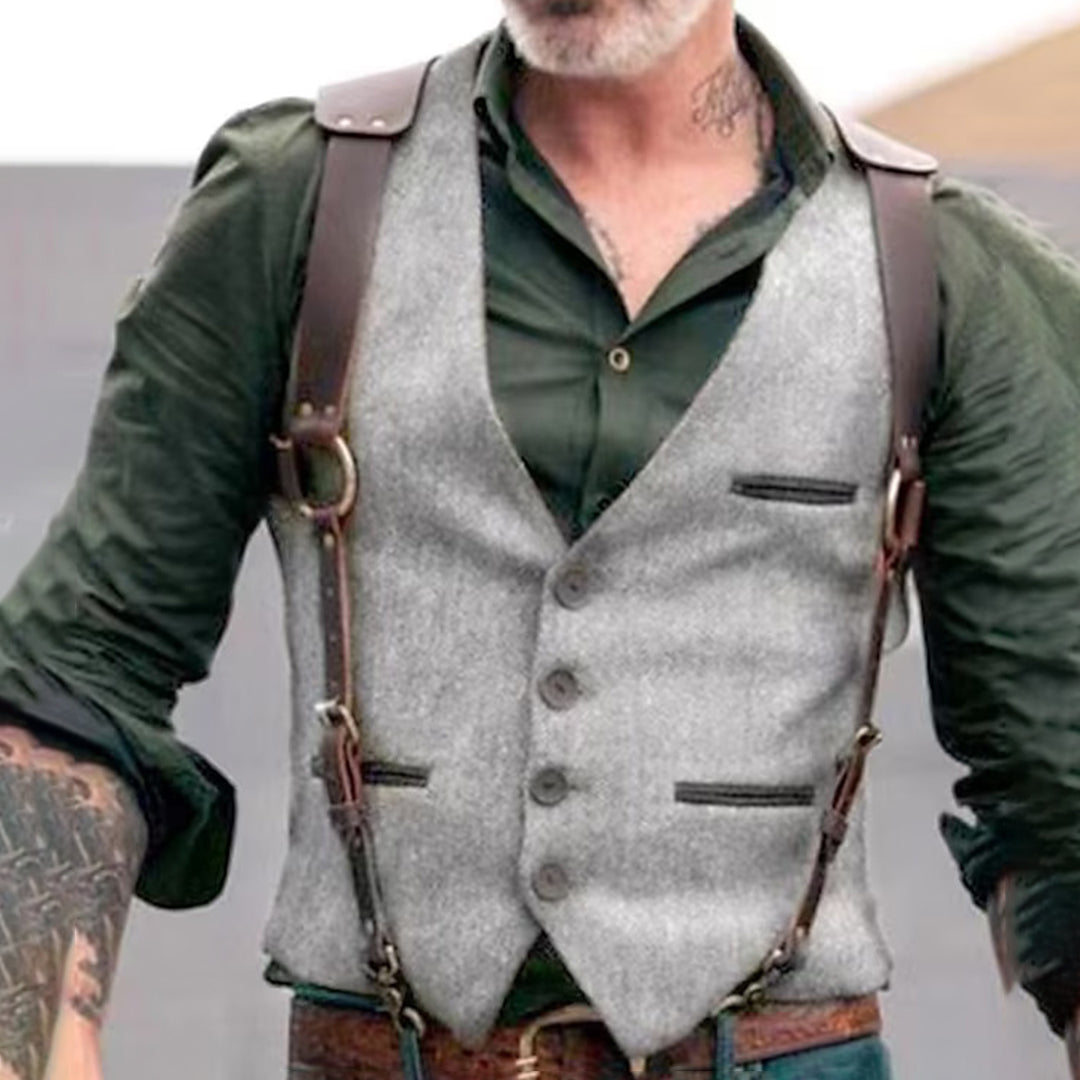Gilet élégant pour hommes | Coupe étroite