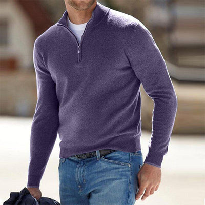 Chandail zippé pour hommes | Chaud