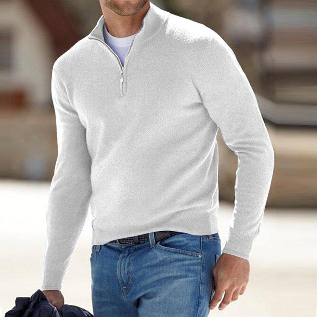 Chandail zippé pour hommes | Chaud