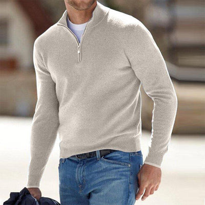Chandail zippé pour hommes | Chaud