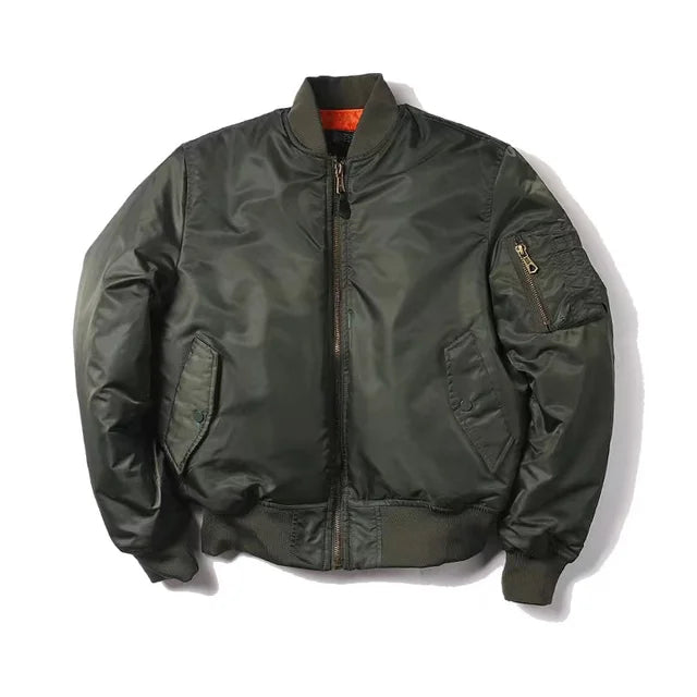 Veste bombardier unisexe en nylon | Imperméable