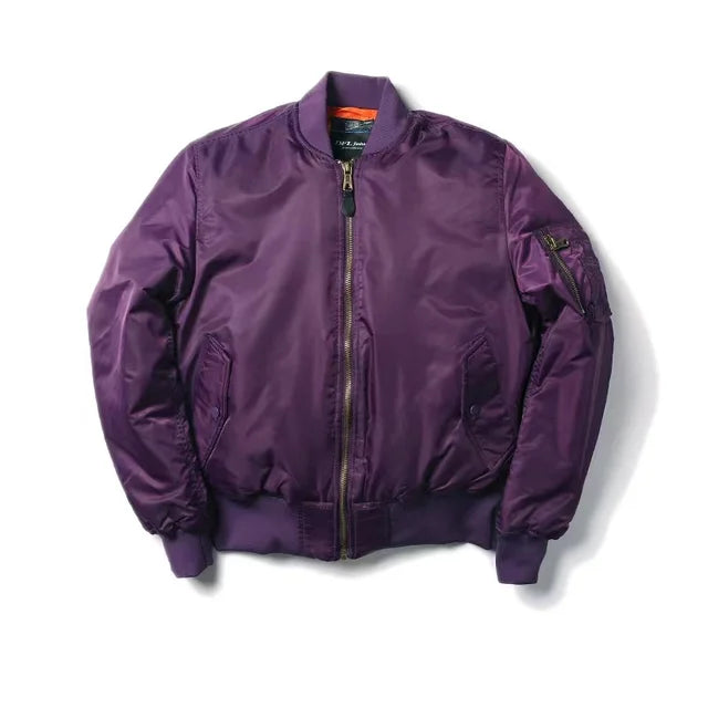 Veste bombardier unisexe en nylon | Imperméable