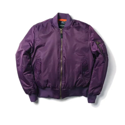 Veste bombardier unisexe en nylon | Imperméable