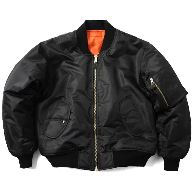 Veste bombardier unisexe en nylon | Imperméable