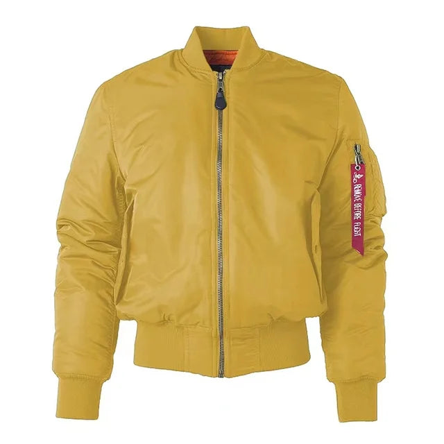 Veste bombardier unisexe en nylon | Imperméable