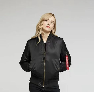 Veste bombardier unisexe en nylon | Imperméable