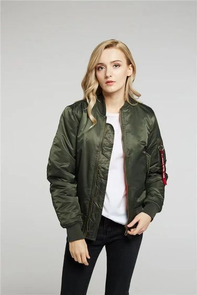 Veste bombardier unisexe en nylon | Imperméable