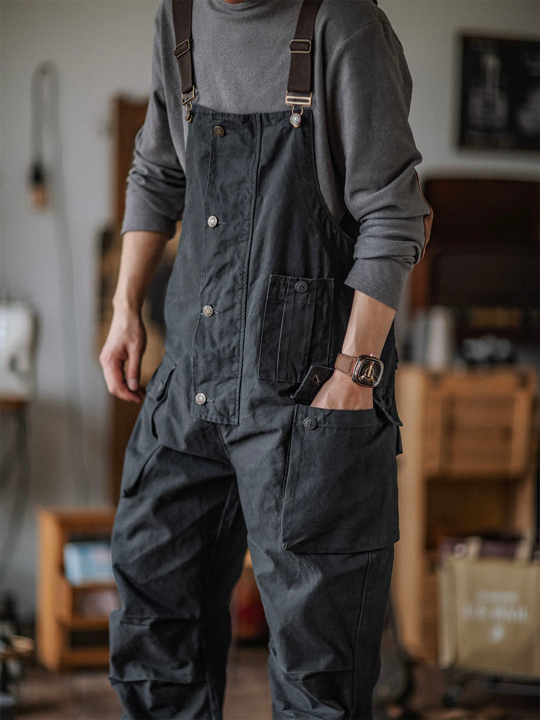 Salopette de travail durable pour hommes | Ajustable