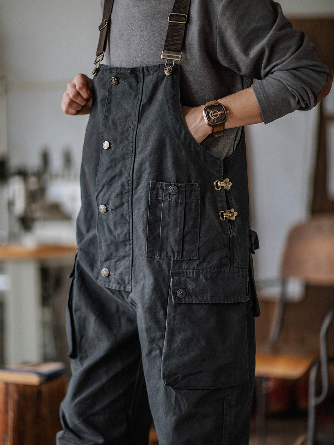 Salopette de travail durable pour hommes | Ajustable
