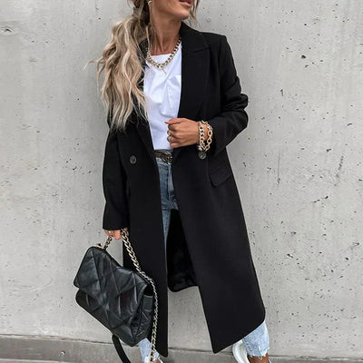 Marienne | Manteau de tweed pour femme | Longue