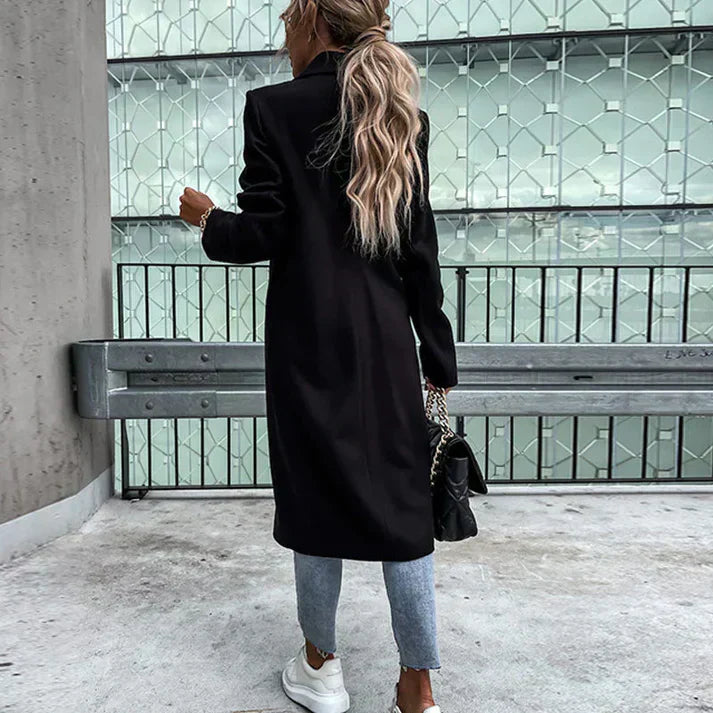 Marienne | Manteau de tweed pour femme | Longue