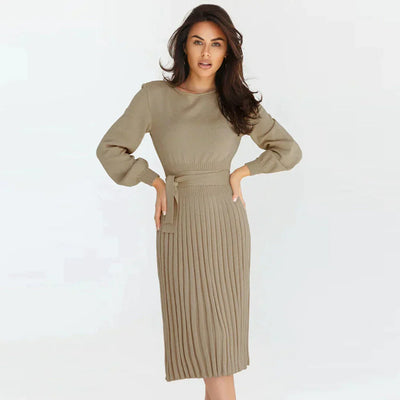 Robe tricotée femme | Midi