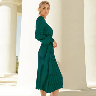 Robe tricotée femme | Midi