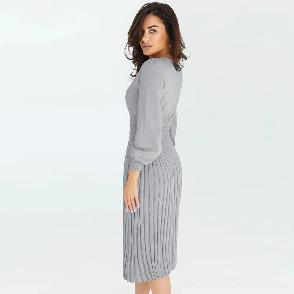 Robe tricotée femme | Midi