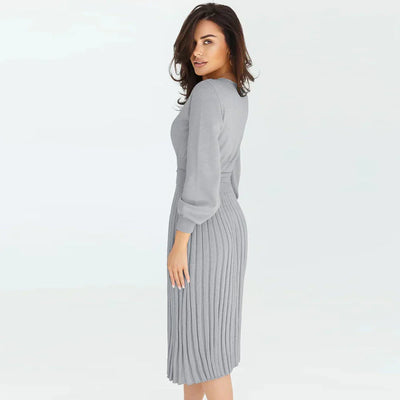 Robe tricotée femme | Midi