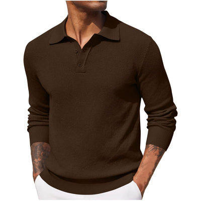 Polo respirant pour hommes | Manches longues
