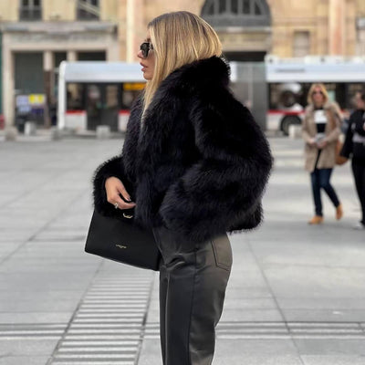 Veste de luxe pour femme | Chaude