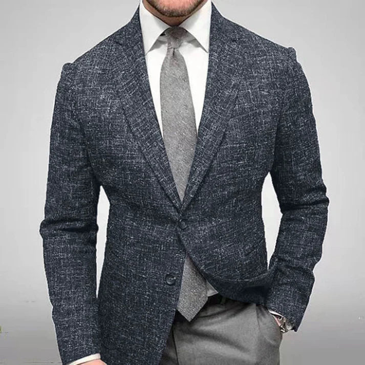 Hommes - Blazer à coupe moderne | Manches longues